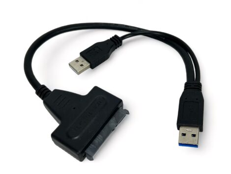 Câble adaptateur USB vers SATA pour disques durs/SSD