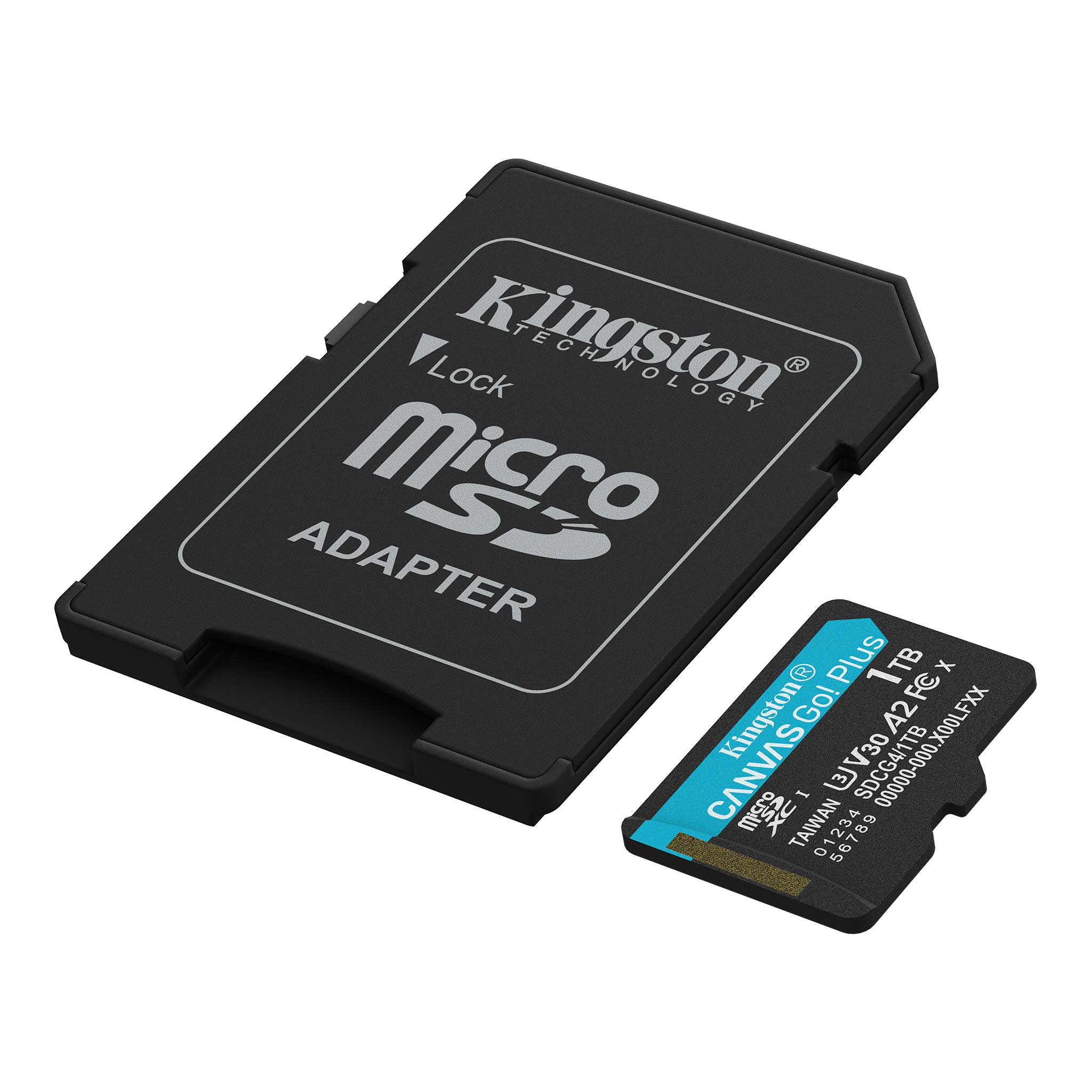 1 TB „microSD“ kortelė su adapteriu