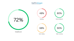 Driver behaviour insights within a vehicle tracking system